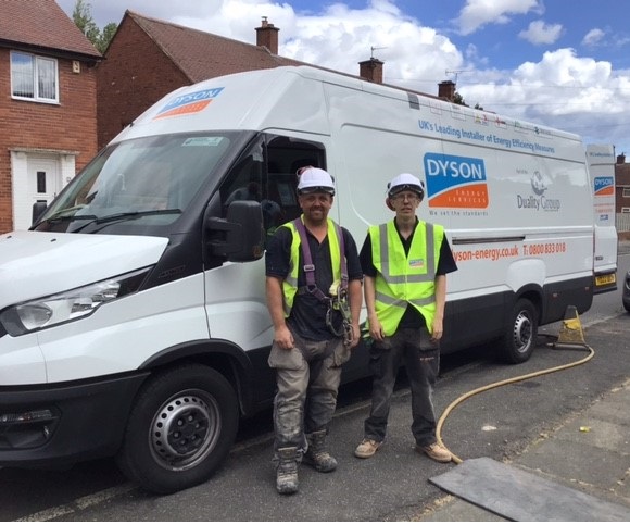 Michael with Dyson Energy Services Cavity Wall Insulation Technician